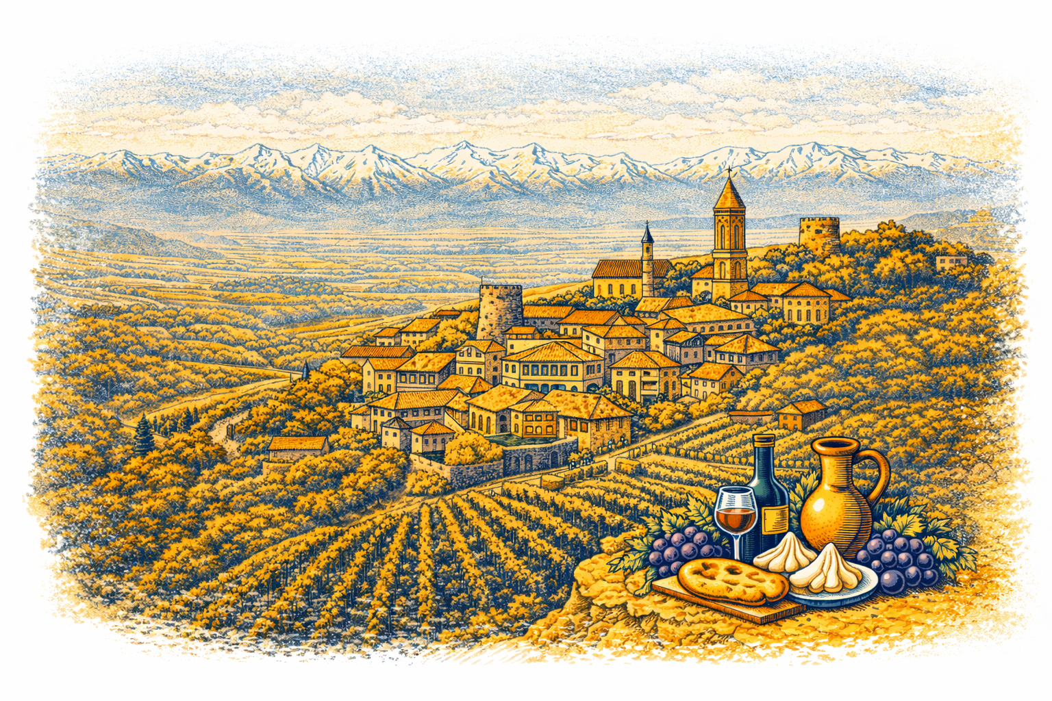 Historic sites and cultural landmarks explored on a private tour in Georgia