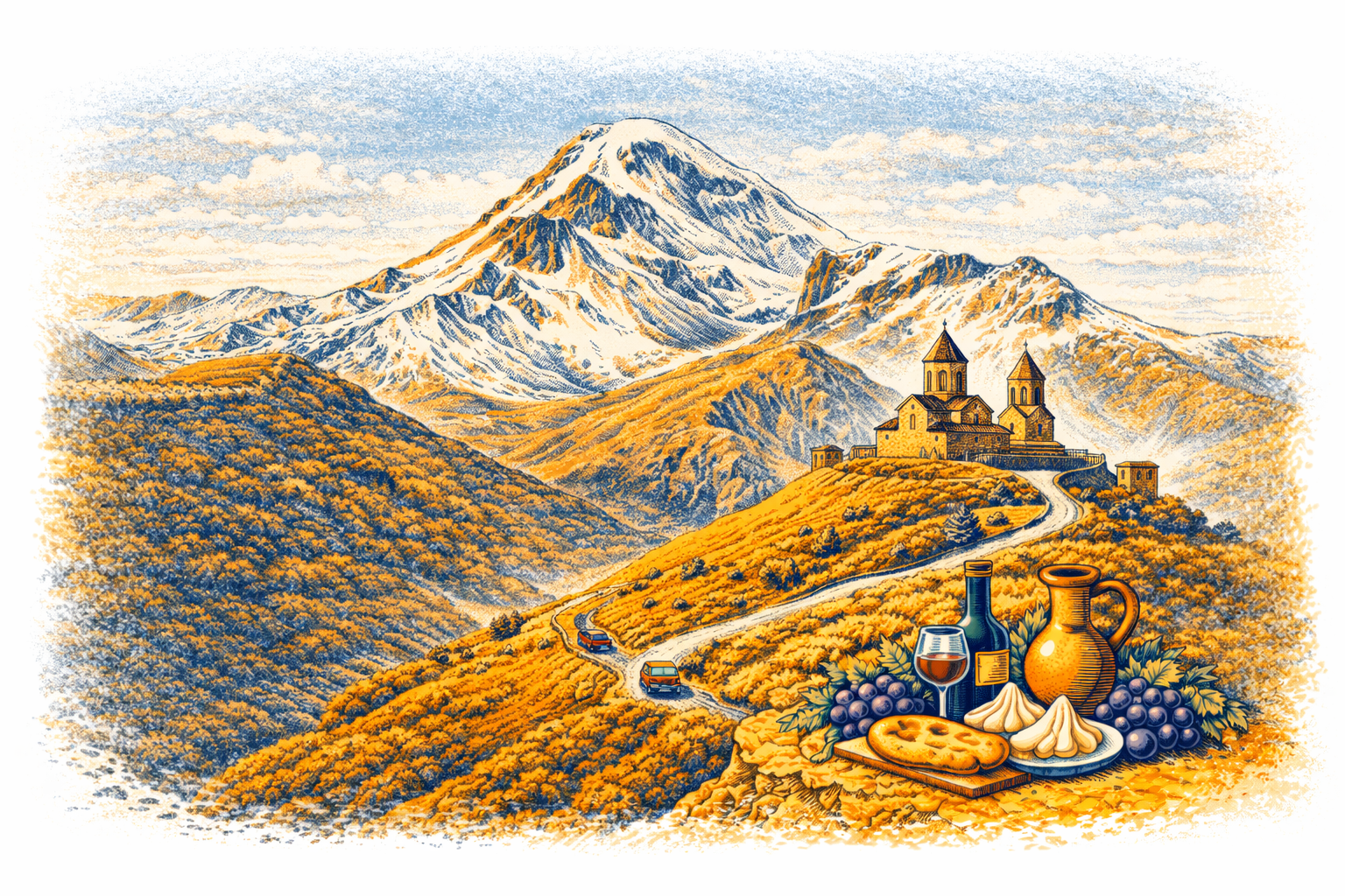 Authentic local experiences in Georgia during a private Travelina tour